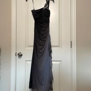 Blondie Nites Grey Prom Dress